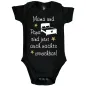Preview: Babybody mit Spruch