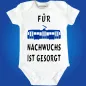 Preview: Baby-Body mit Straßenbahn Nachwuchs