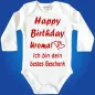 Preview: Strampler Geburtstag