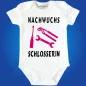 Preview: Baby-Body mit Druck Schlosserin