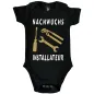 Preview: Baby-Body mit Beruf Installateur