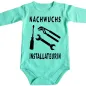 Preview: Baby-Body mit Metallbauer Motiv