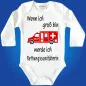 Preview: Baby-Body mit Rettungswagen Rettungssanitäter