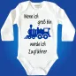 Preview: Baby-Body mit Zug Zugführer