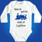 Preview: Baby‑Body mit Berufswunsch Zugführer