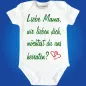 Preview: Baby-Body mit Spruch zur Hochzeit