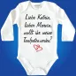 Preview: Baby-Body mit Spruch Taufpaten