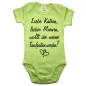 Preview: Baby Bodie mit Spruch Taufpaten oder Pateneltern