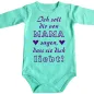 Preview: Baby‑Body mit emotionalem Liebes‑Spruch für Eltern