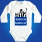 Preview: Baby-Body mit Druck Metallbauer