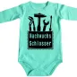 Preview: Baby-Body mit Aufdruck Metallbauer