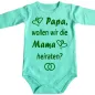 Preview: baby bodysuit for the wedding