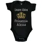 Preview: Baby-Body mit Druck Prinzessin