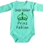 Preview: Baby bodysuit with prince print