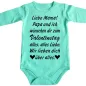 Preview: Baby-Body mit Druck Valentinstag