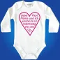 Preview: Baby-Body zum Valentinstag