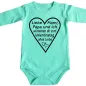 Preview: Baby-Body mit Druck Valentinstag