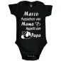 Preview: Baby-Body mit Druck Aussehen von Mama
