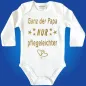 Preview: Baby-Body mit Druck Ganz der Papa