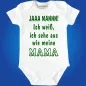 Preview: Baby‑Body mit Fun‑Motiv „Ich sehe aus wie Mama“