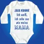 Preview: Baby-Body mit Druck Papa