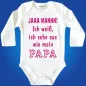 Preview: Baby-Body mit Aufdruck Mama