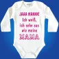 Preview: Baby-Body mit Aufdruck Papa