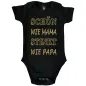 Preview: Einteiler Baby Body mit Spruch