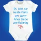 Preview: Baby-Body mit Druck zum Muttertag