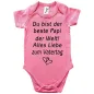 Preview: Baby-Body mit Druck Vatertag