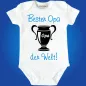 Preview: Baby-Body mit Aufdruck bester Opa