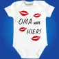 Preview: Baby-Body mit Druck Oma war hier