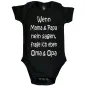 Preview: Lustiger Baby-Body mit Spruch