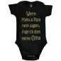 Preview: Lustiger Babybody mit Spruch