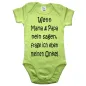 Preview: Lustiger Baby Bodie mit Spruch