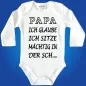 Preview: Baby-Body mit lustigem Spruch