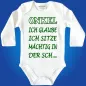 Preview: Baby-Body mit Aufdruck in der Scheisse