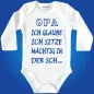 Preview: Baby-Body mit witzigem Spruch