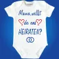 Preview: Babybody Heiratsantrag