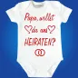 Preview: Strampler mit Spruch heiraten