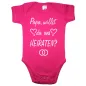 Preview: Baby Bodysuit with saying wedding