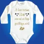 Preview: Babybody mit Spruch