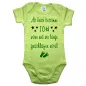 Preview: Babybody mit Spruch