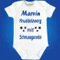 Preview: Baby-Body mit lustigem Spruch
