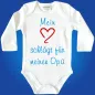Preview: Baby-Body mit Oma und Opa