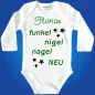 Preview: Baby Bodysuit with saying for birth