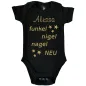Preview: Babybody mit Wunschname - Personalisiert