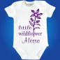 Preview: Strampler mit Blume Wildflower