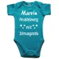 Preview: Baby-Body mit Druck - Personalisiert
