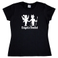 Preview: Fun Damen T-Shirt - Engel & Teufel
